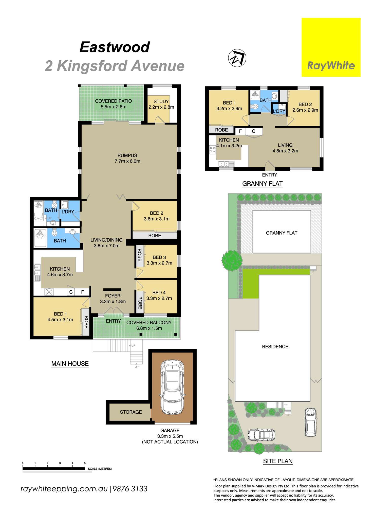 Floorplan of Homely house listing, 2 Kingsford Avenue, Eastwood NSW 2122