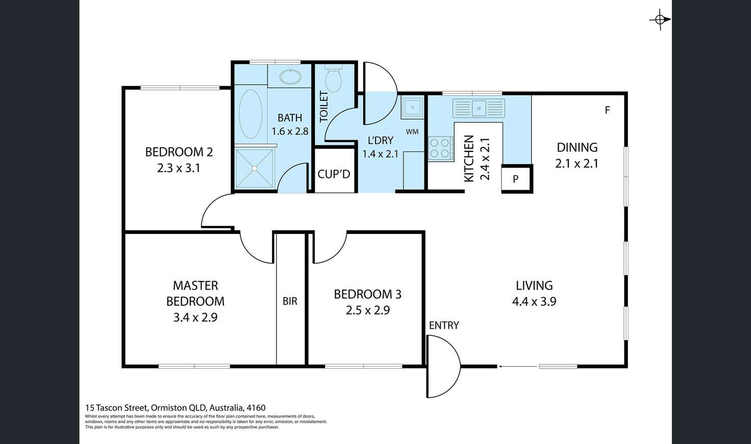 Floorplan of Homely house listing, 15 Tascon Street, Ormiston QLD 4160