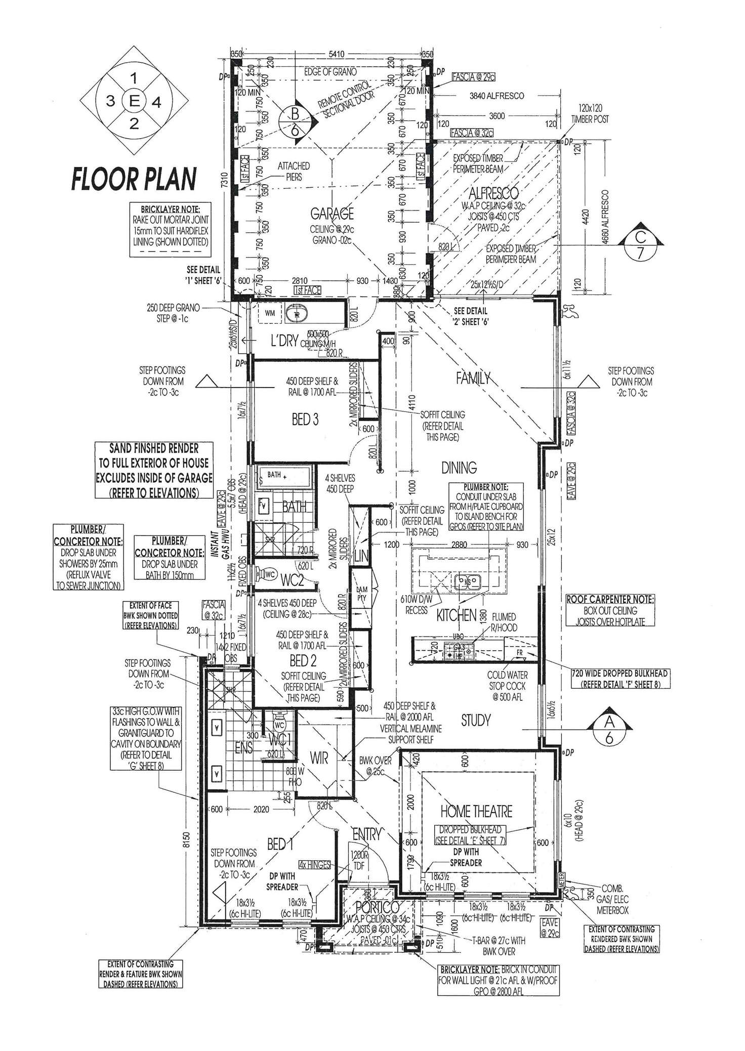 Floorplan of Homely house listing, 192 Pebble Beach Boulevard, Meadow Springs WA 6210