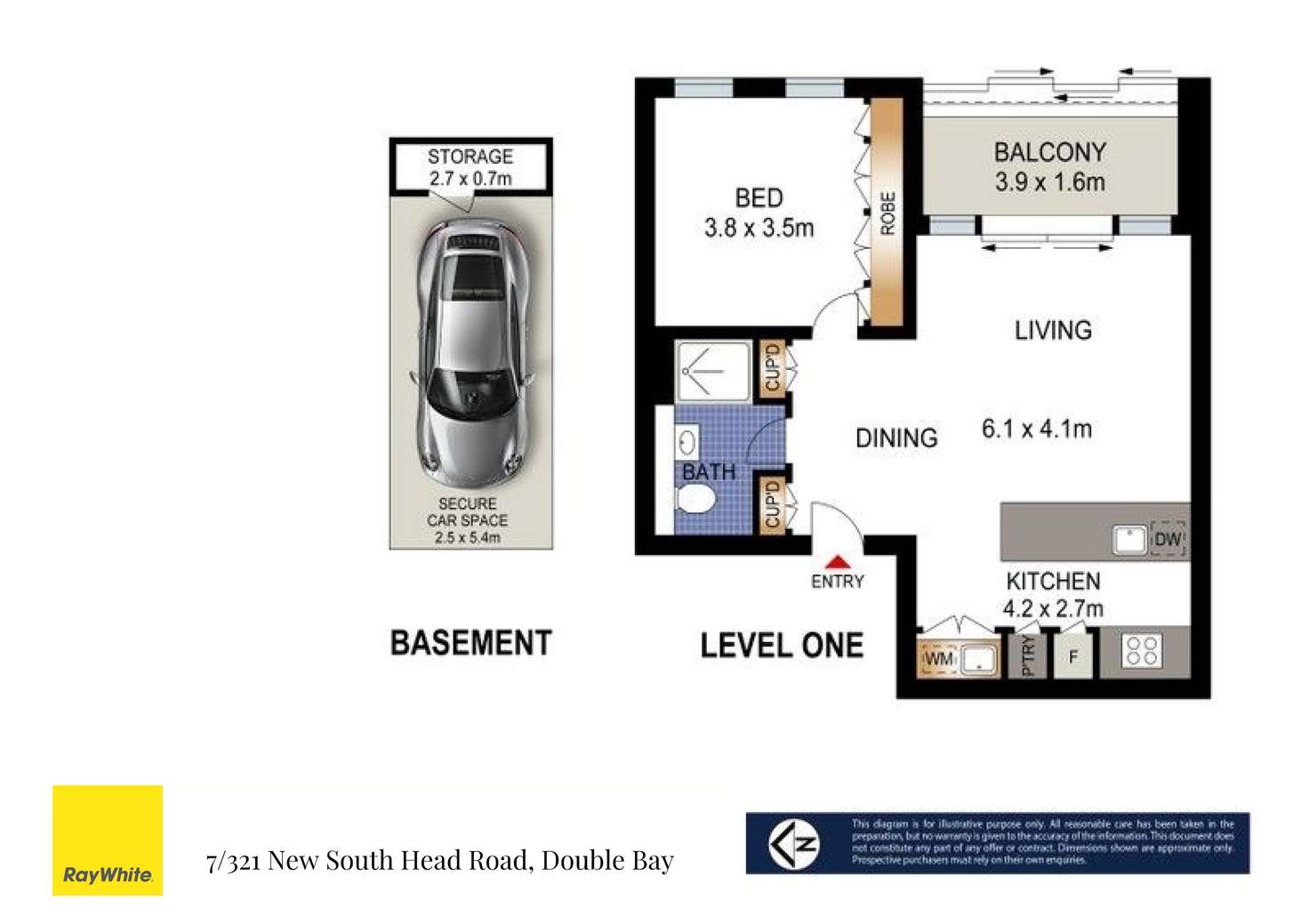 Floorplan of Homely apartment listing, 7/321 New South Head Road, Double Bay NSW 2028