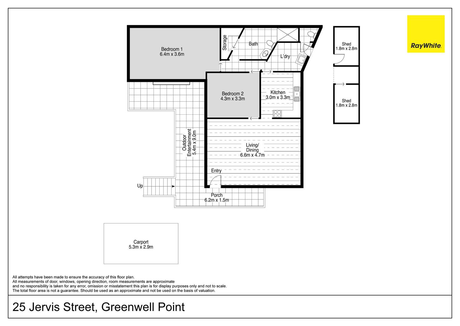 Floorplan of Homely house listing, 25 Jervis Street, Greenwell Point NSW 2540