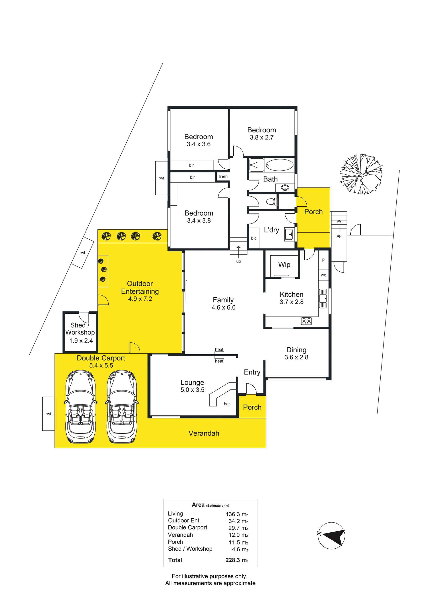 Floorplan of Homely house listing, 101 Eliza Place, Panorama SA 5041