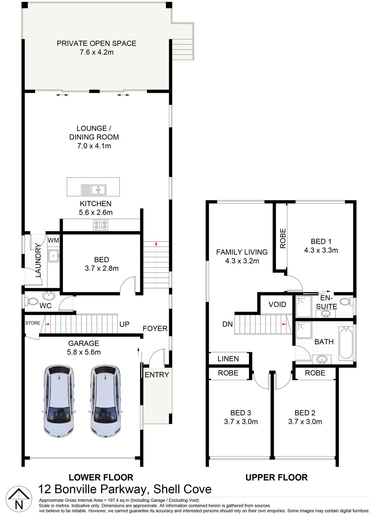 Floorplan of Homely house listing, 12 Bonville Parkway, Shell Cove NSW 2529