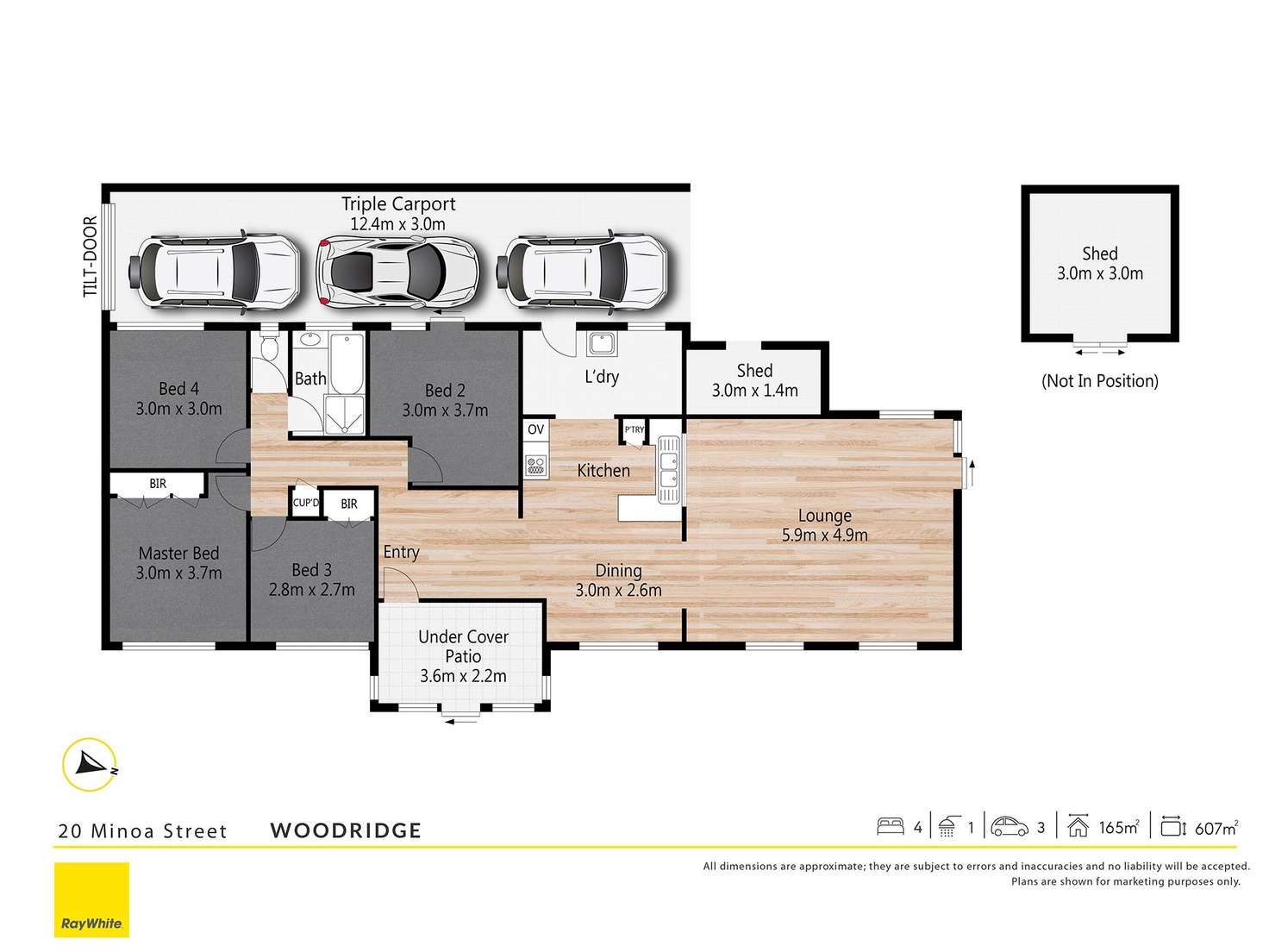 Floorplan of Homely house listing, 20 Minoa Street, Woodridge QLD 4114
