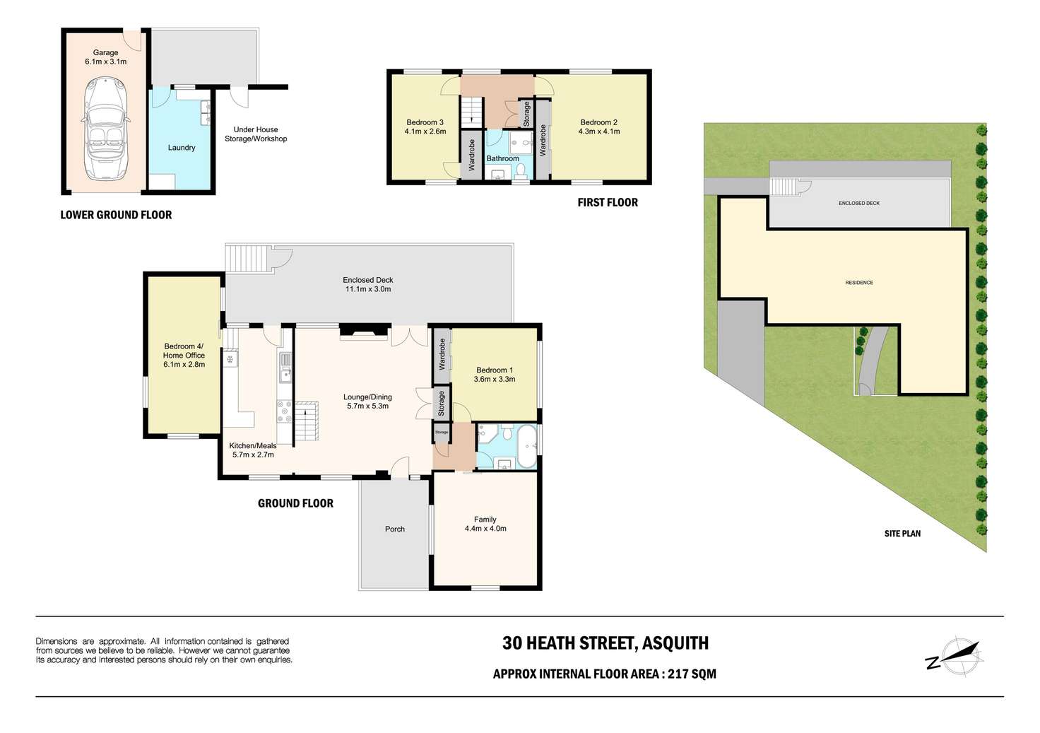 Floorplan of Homely house listing, 30 Heath Street, Asquith NSW 2077