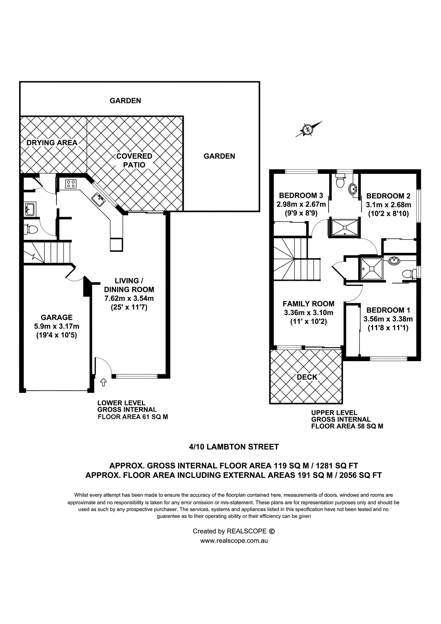 Floorplan of Homely townhouse listing, 4/10-12 Lambton Street, Annerley QLD 4103