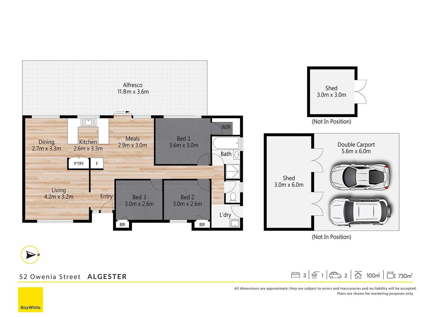 Floorplan of Homely house listing, 52 Owenia Street, Algester QLD 4115