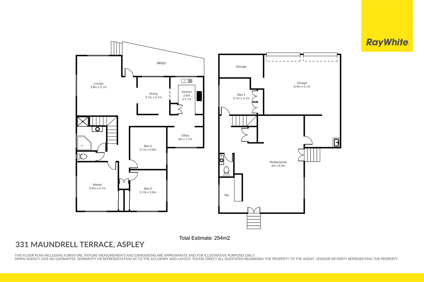 Floorplan of Homely house listing, 331 Maundrell Terrace, Aspley QLD 4034