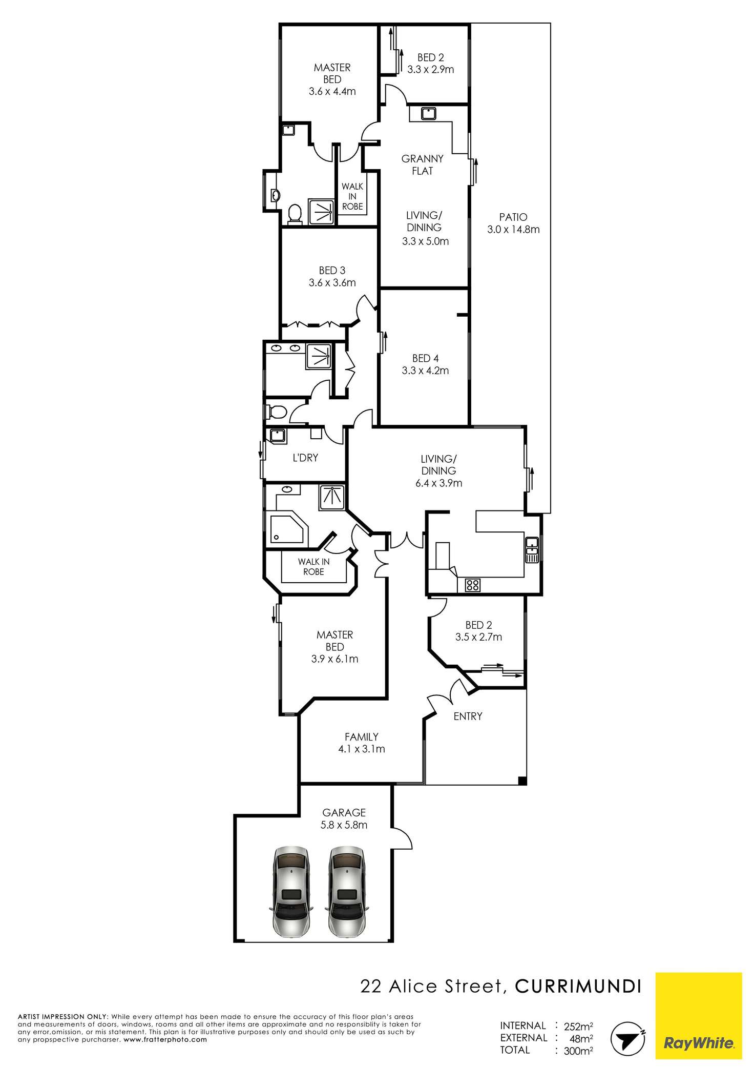 Floorplan of Homely house listing, 22 Alice Street, Currimundi QLD 4551