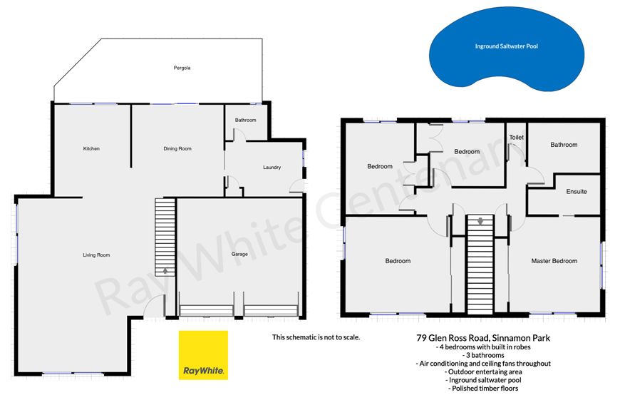 Floorplan of Homely house listing, 79 Glen Ross Road, Sinnamon Park QLD 4073