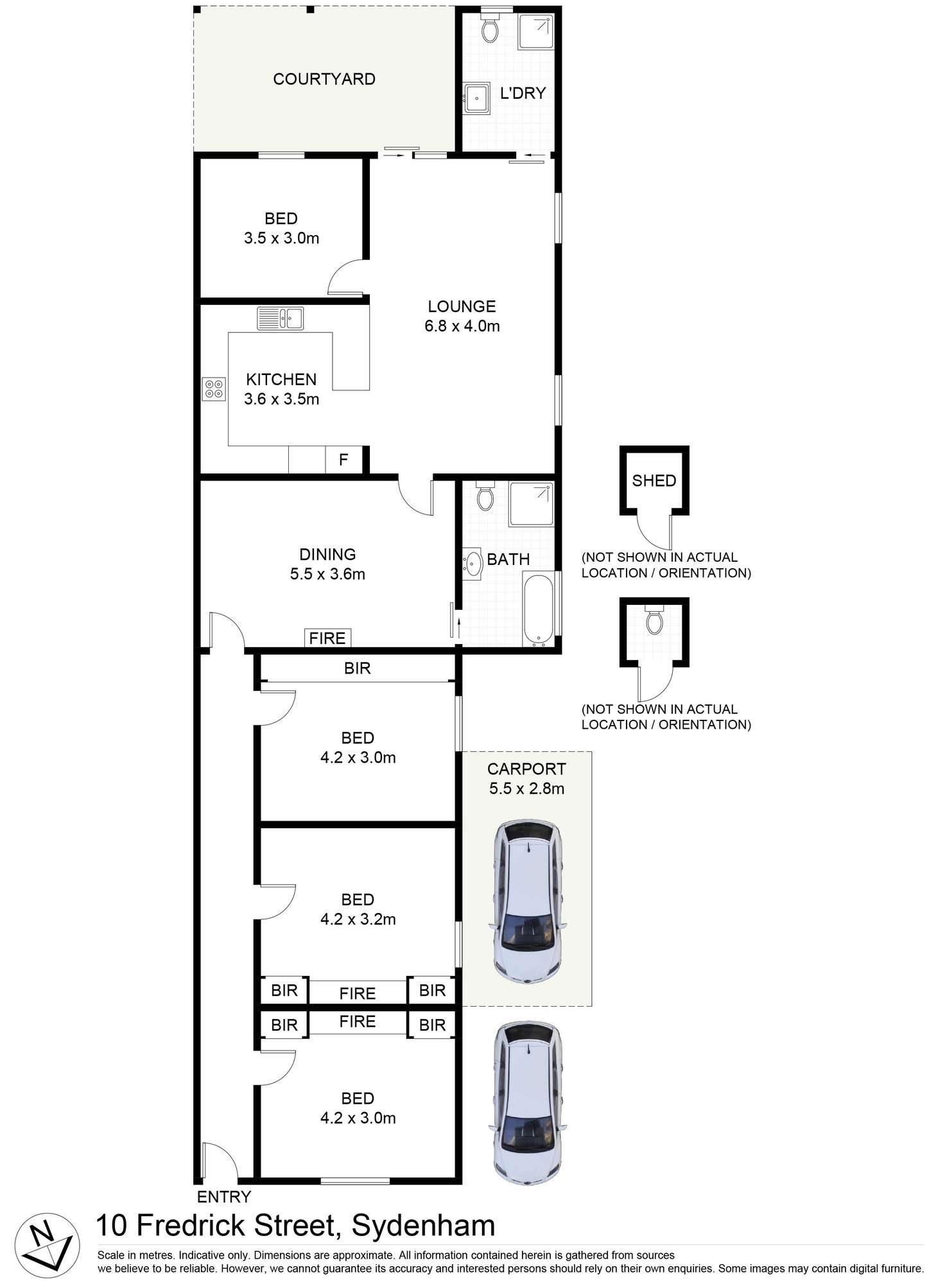 Floorplan of Homely house listing, 10 Frederick Street, Sydenham NSW 2044