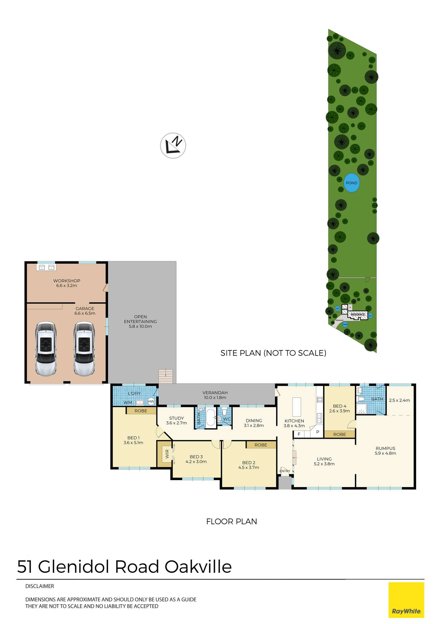 Floorplan of Homely acreageSemiRural listing, 51 Glenidol Road, Oakville NSW 2765