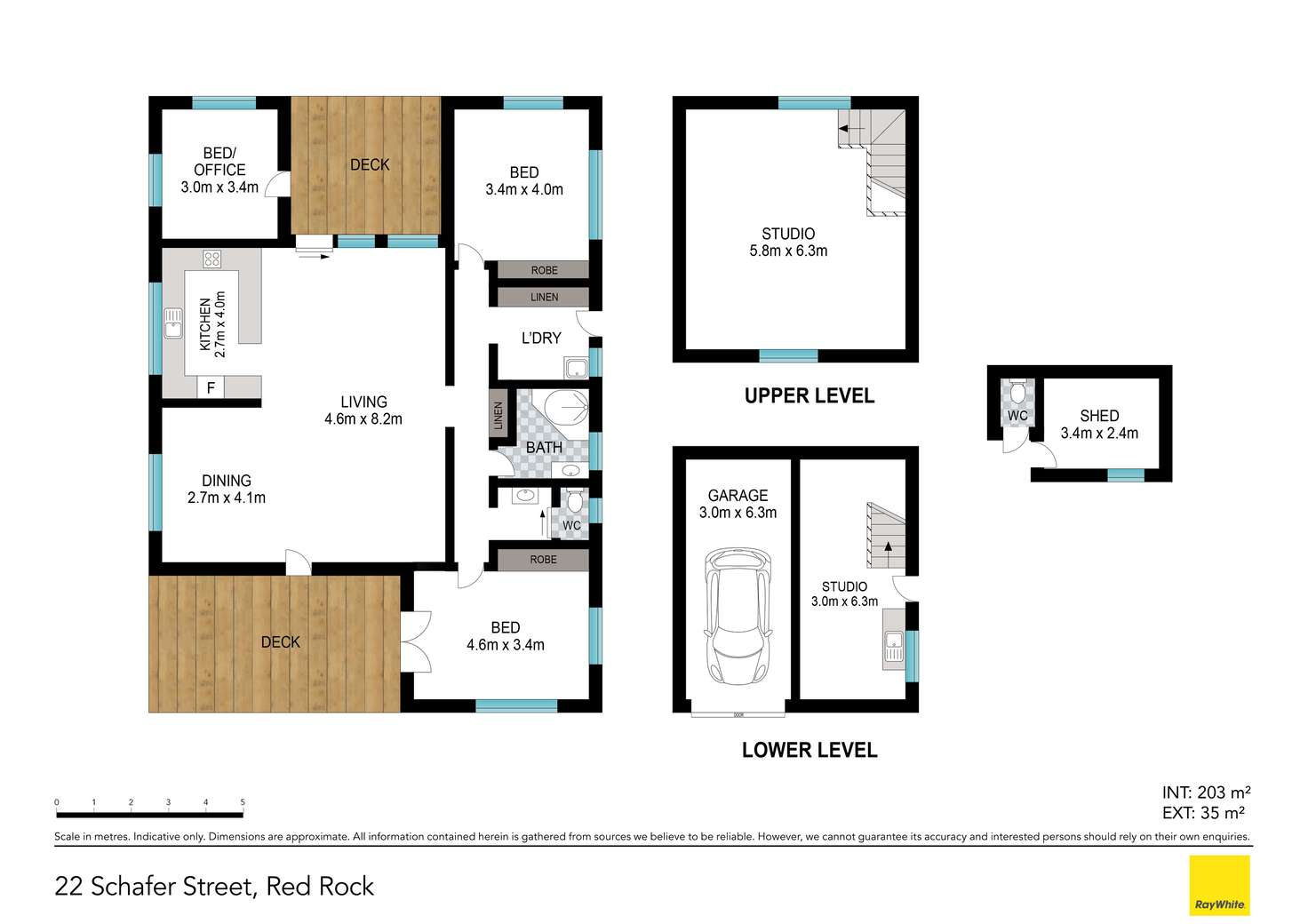 Floorplan of Homely house listing, 22 Schafer Street, Red Rock NSW 2456