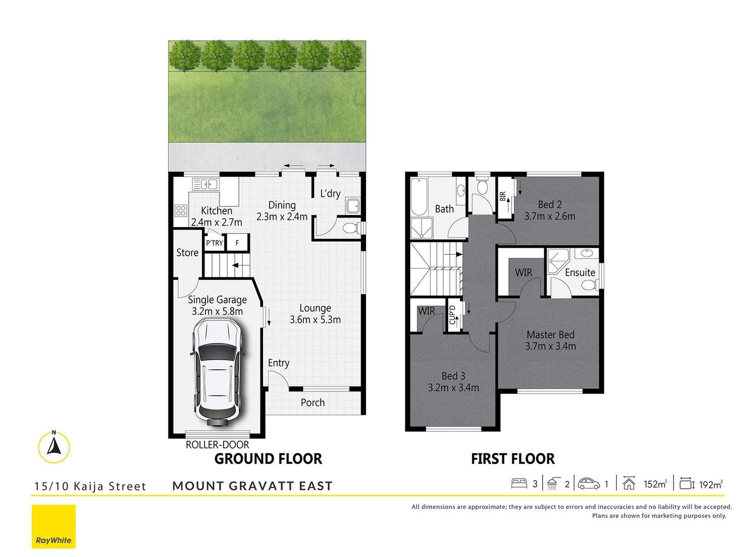 Floorplan of Homely townhouse listing, 15/10 Kaija Street, Mount Gravatt East QLD 4122