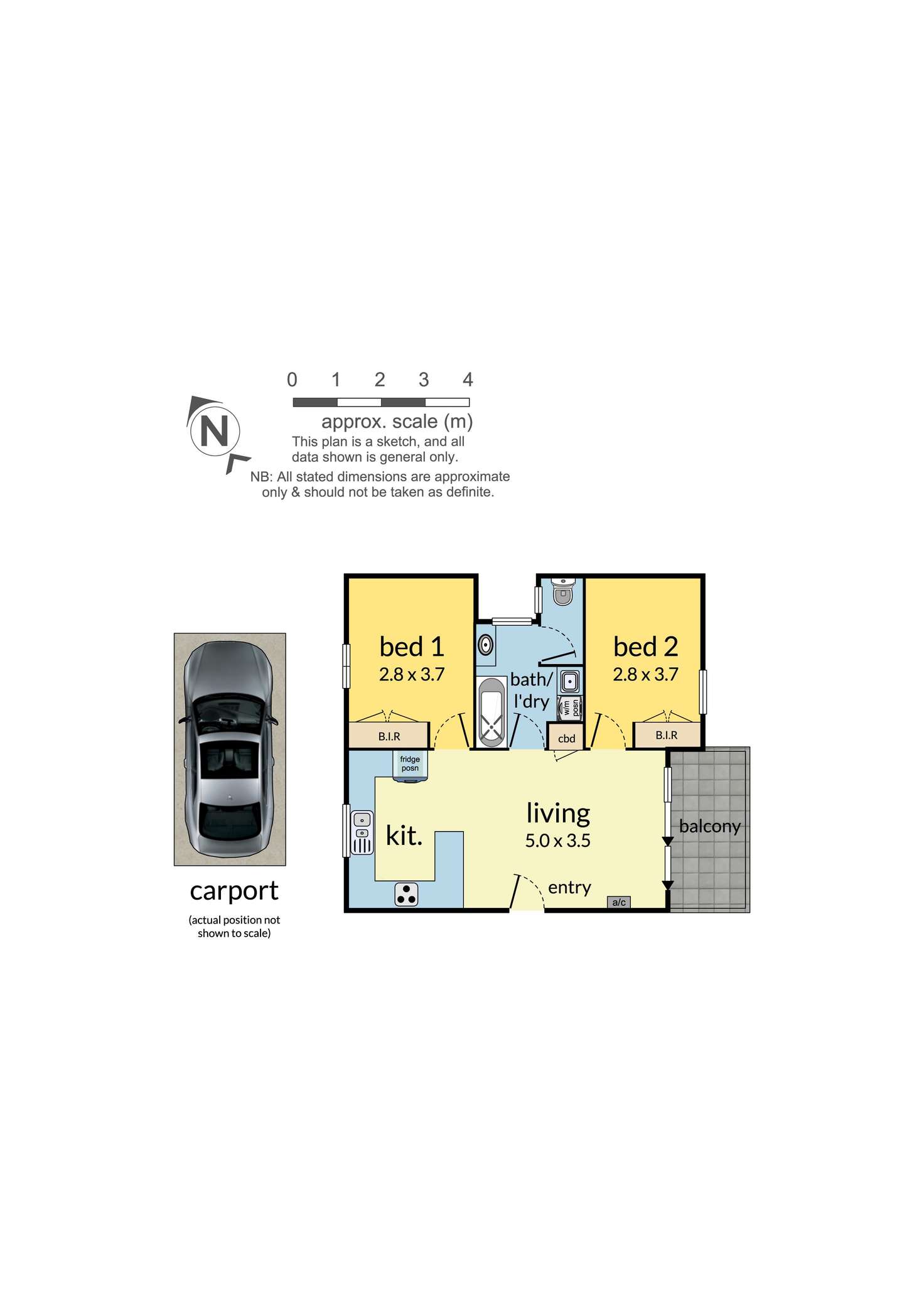 Floorplan of Homely apartment listing, 9/29-31 Howard Street, Box Hill VIC 3128