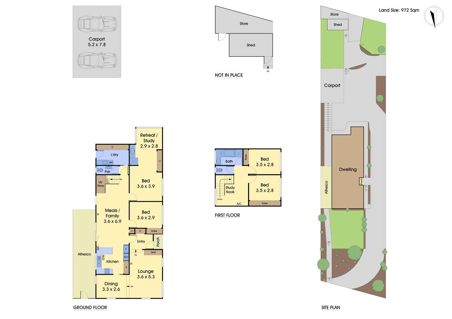 Floorplan of Homely house listing, 15 Warrington Crescent, Wattle Glen VIC 3096