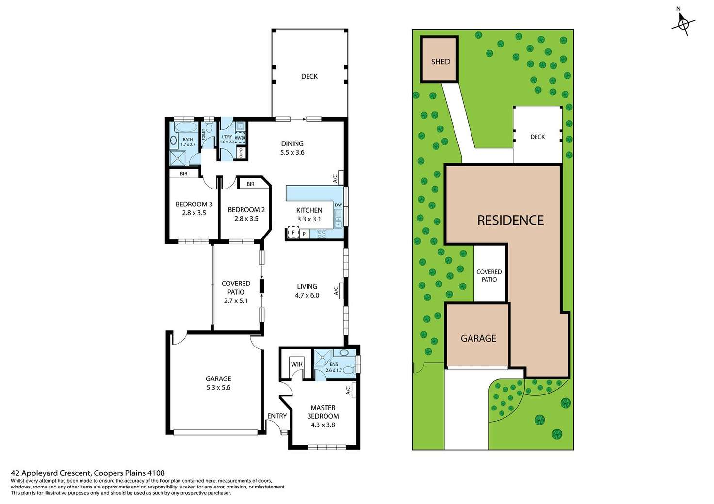 Floorplan of Homely house listing, 42 Appleyard Crescent, Coopers Plains QLD 4108