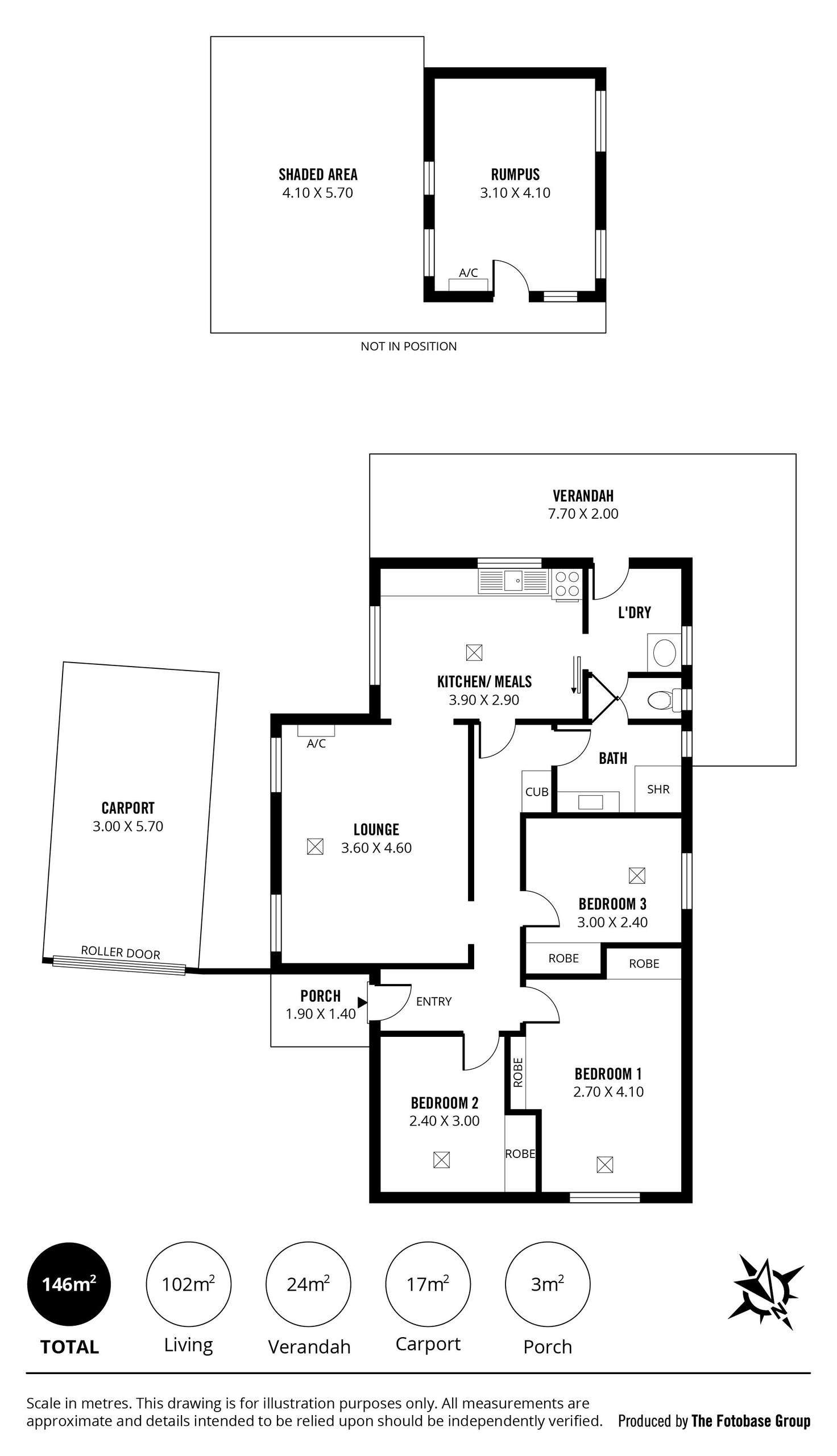 Floorplan of Homely house listing, 16 Tunbridge Street, Woodville South SA 5011
