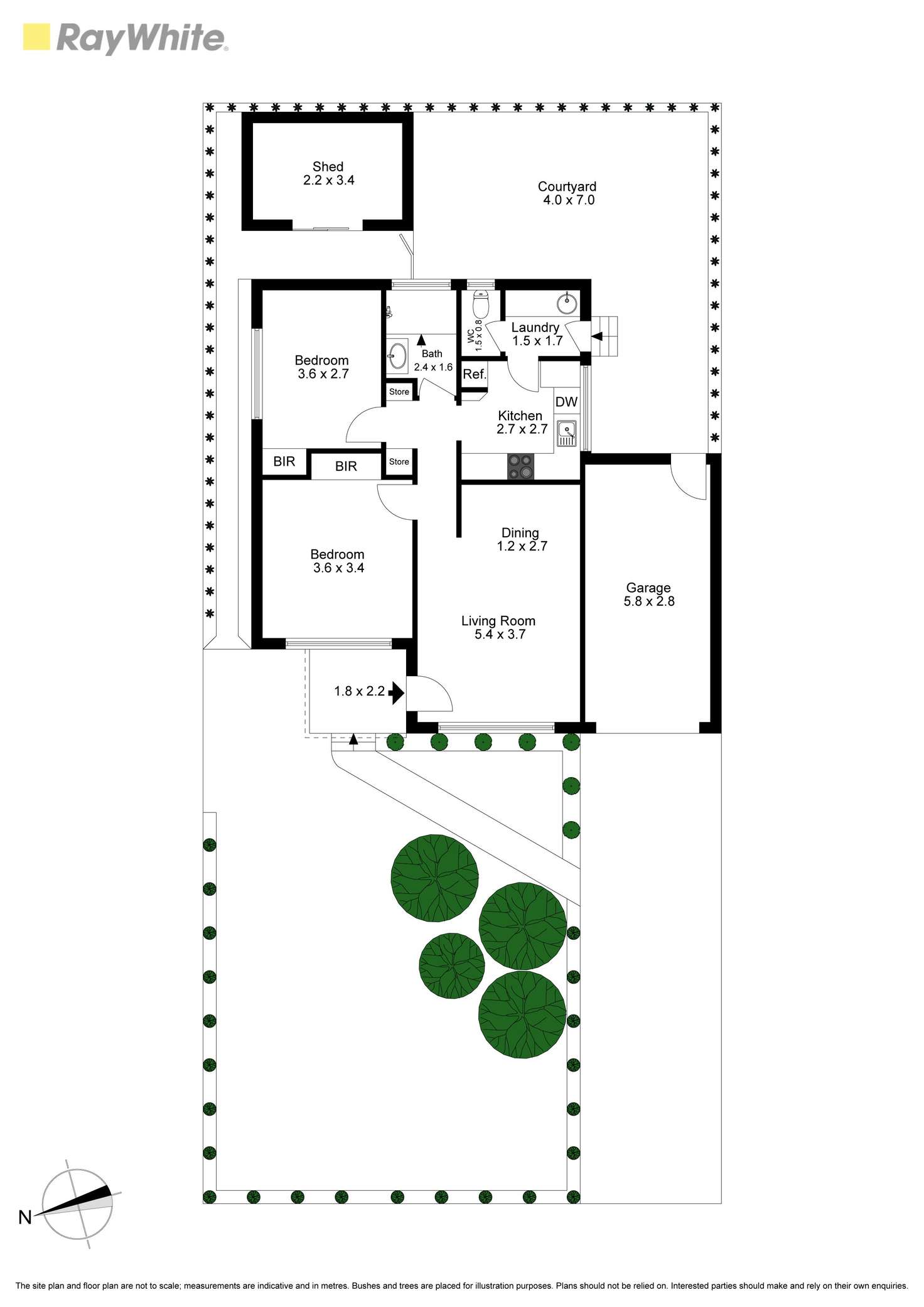 Floorplan of Homely unit listing, 1/4B Wordsworth Avenue, Clayton South VIC 3169