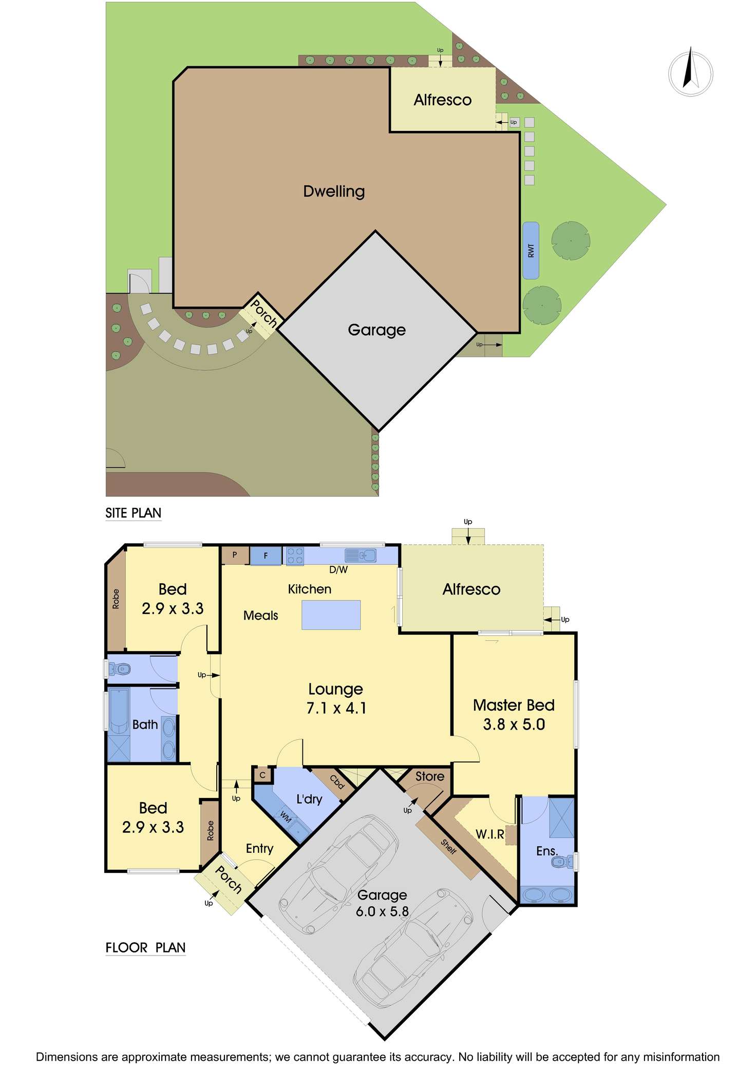 Floorplan of Homely unit listing, 2/3 Tanunda Close, Scoresby VIC 3179