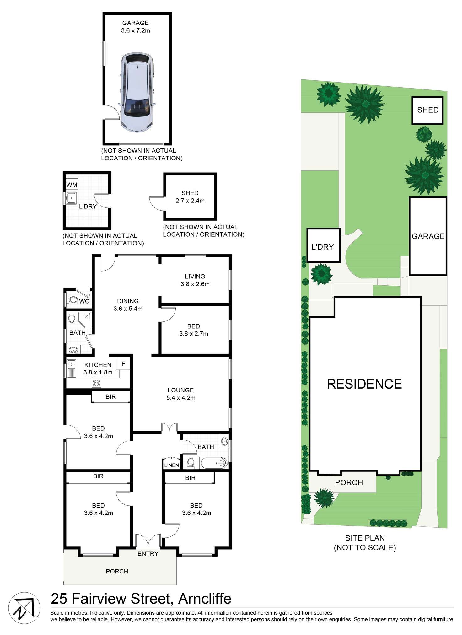 Floorplan of Homely house listing, 25 Fairview Street, Arncliffe NSW 2205