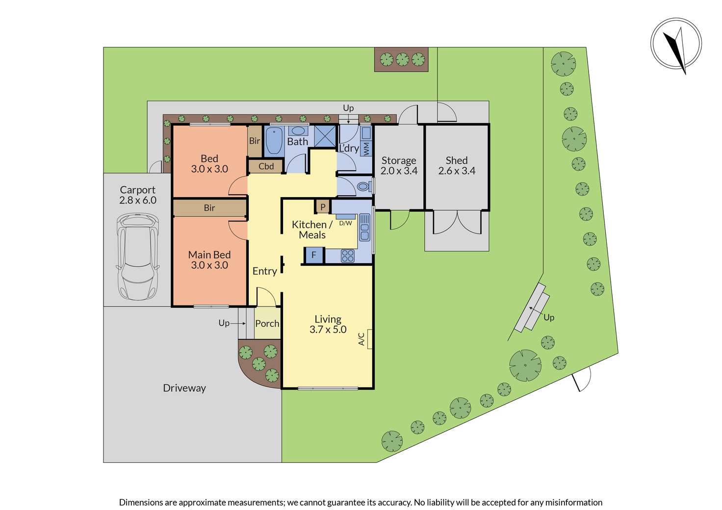 Floorplan of Homely unit listing, 6/6 New Street, Ringwood VIC 3134