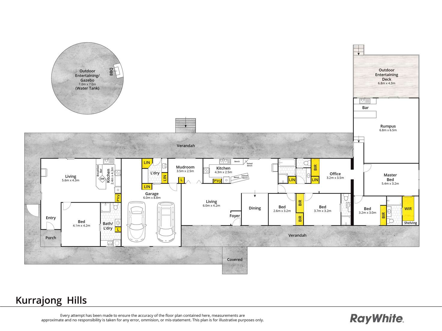 Floorplan of Homely house listing, 876 Bells Line Of Road, Kurrajong Hills NSW 2758