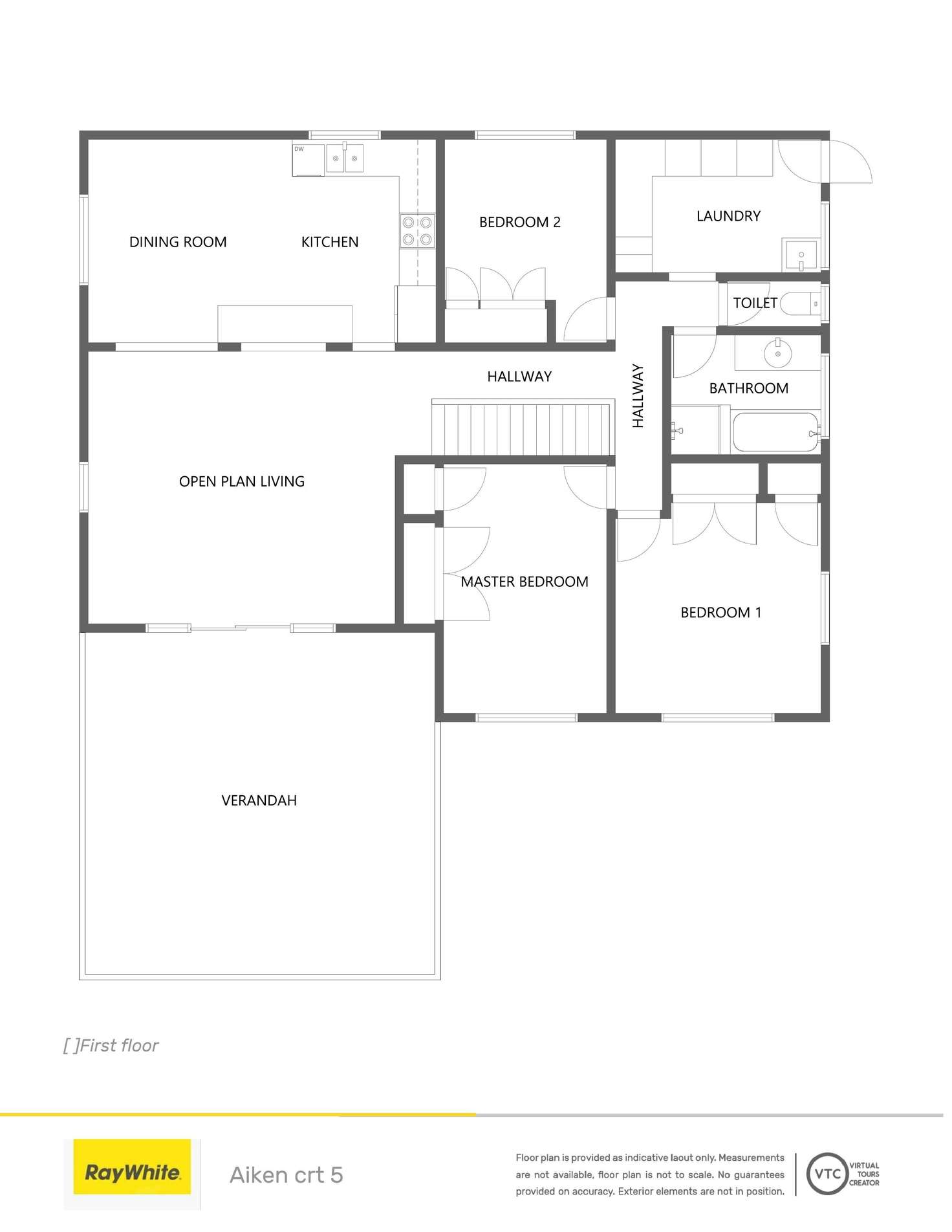 Floorplan of Homely house listing, 5 Aiken Close, South Gladstone QLD 4680