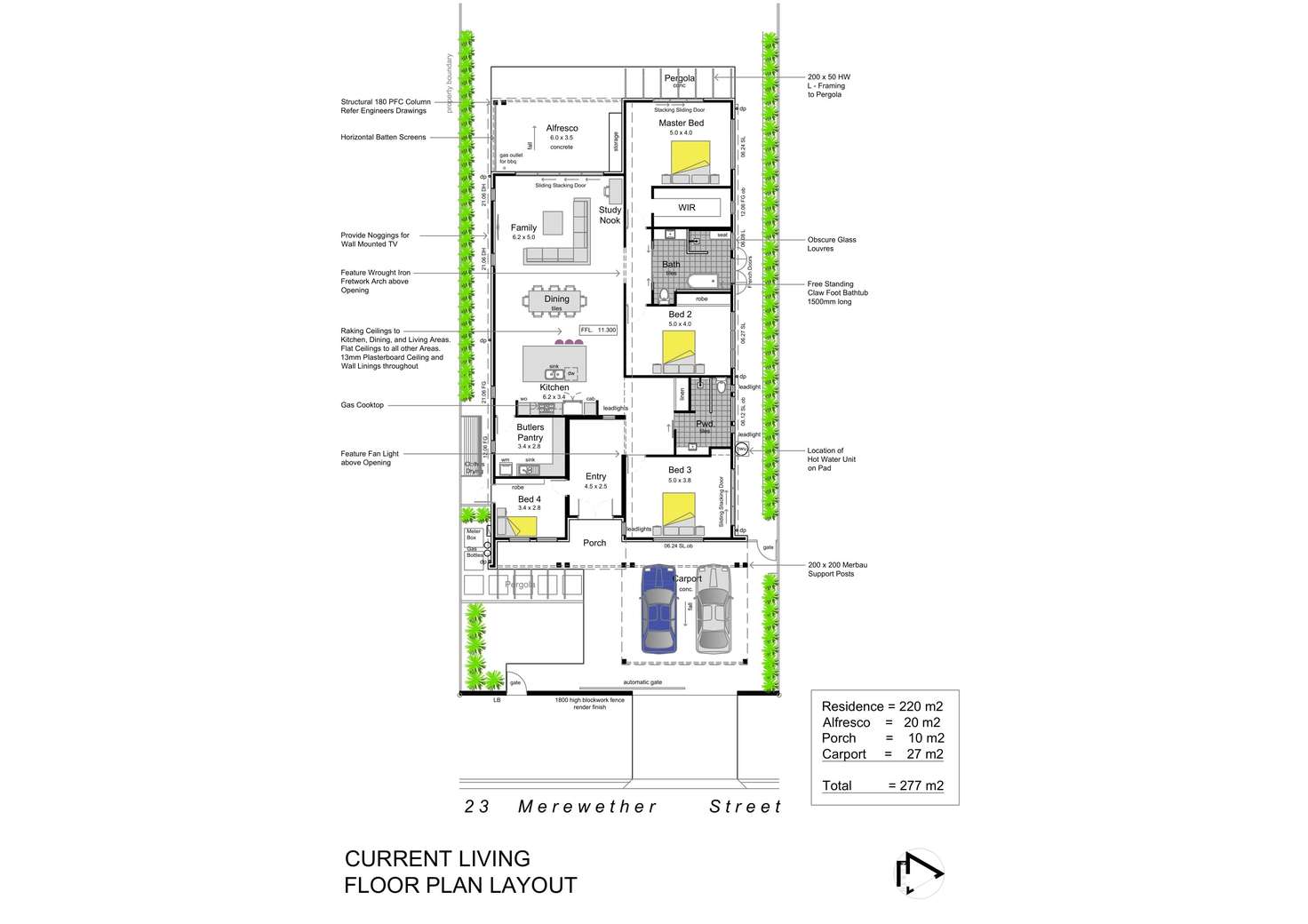 Floorplan of Homely house listing, 23 Merewether Street, Corinda QLD 4075