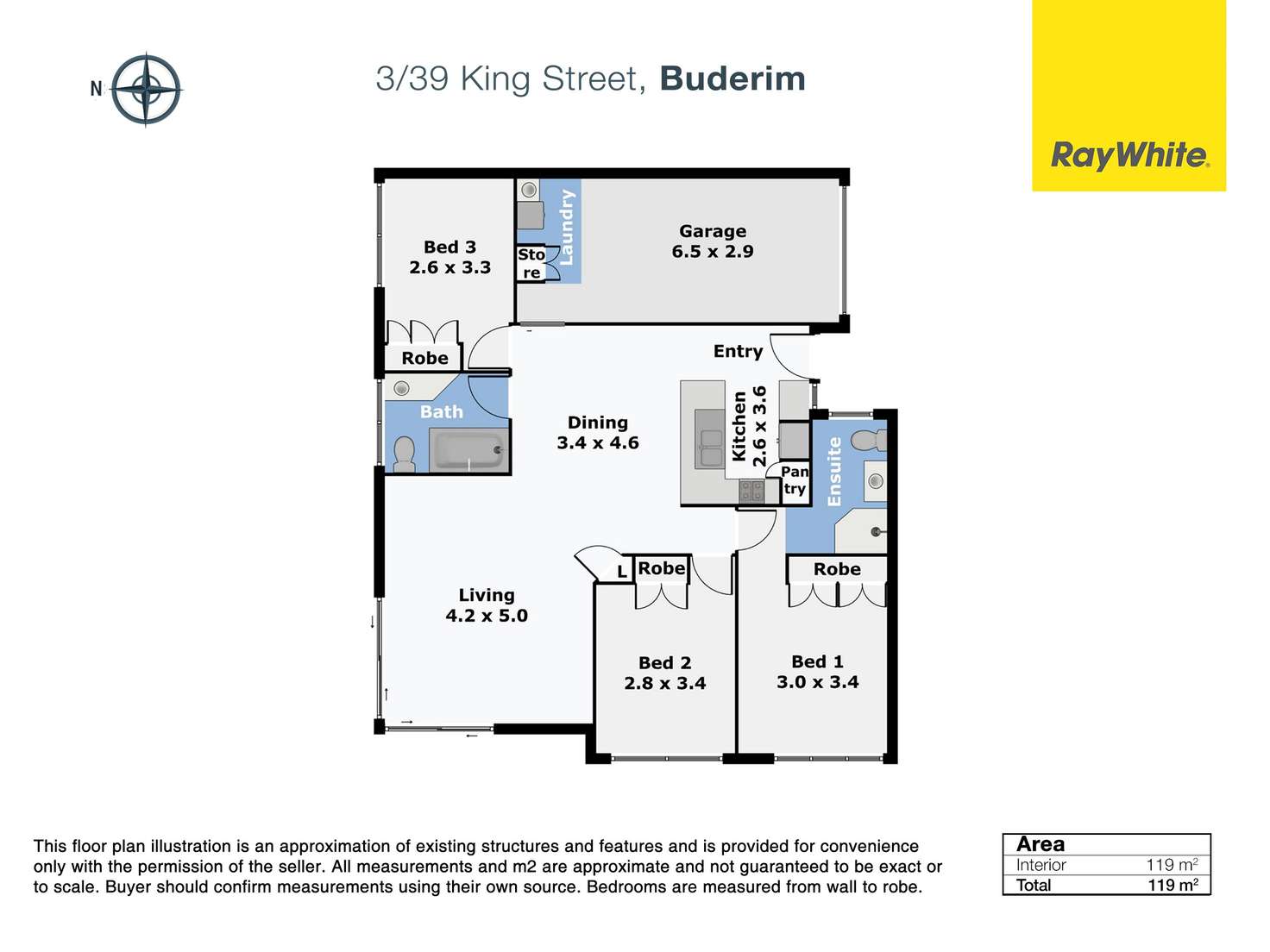 Floorplan of Homely house listing, 3/39B King Street, Buderim QLD 4556