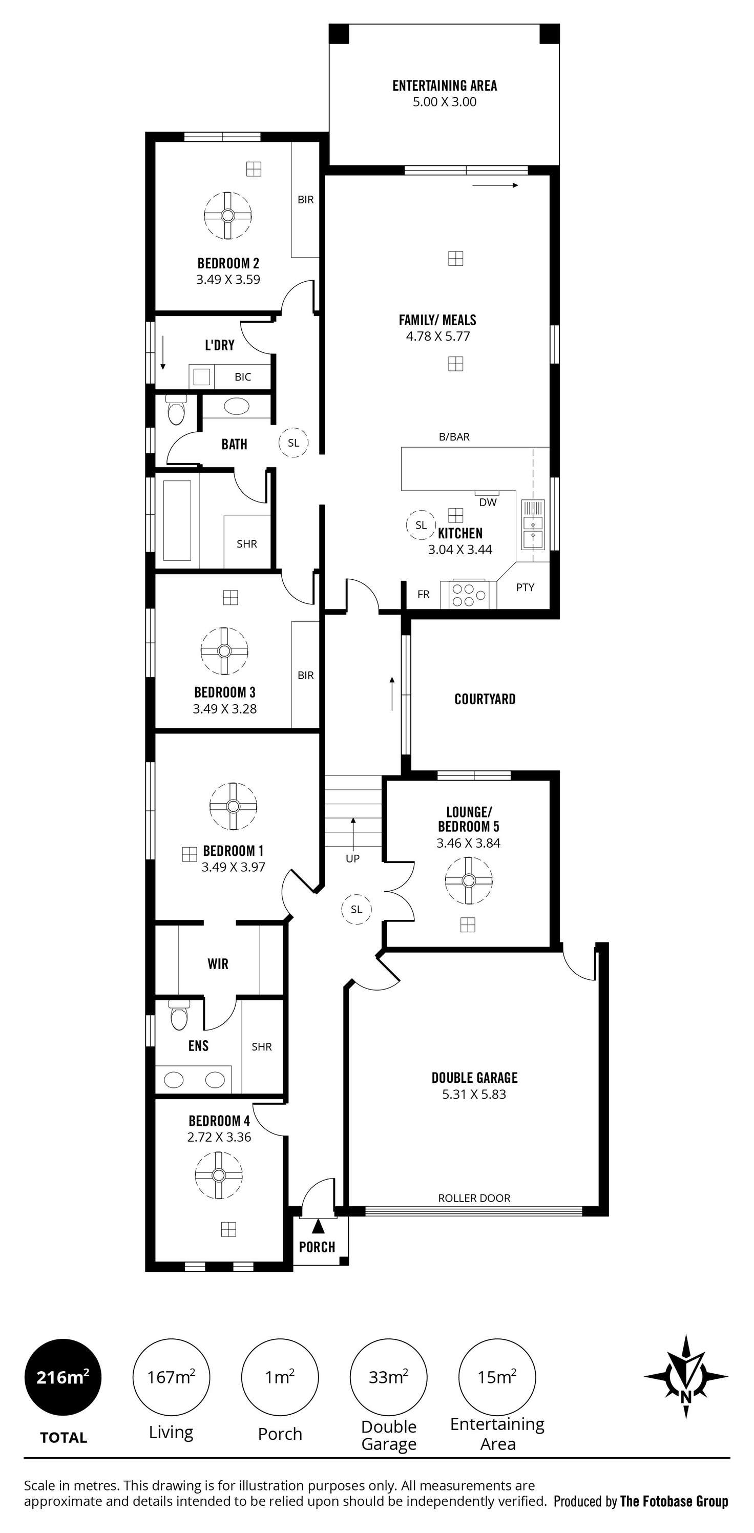 Floorplan of Homely house listing, 46A Fairlie Drive, Flagstaff Hill SA 5159
