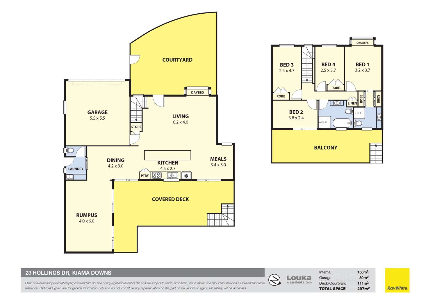 Floorplan of Homely house listing, 23 Hollings Drive, Kiama Downs NSW 2533