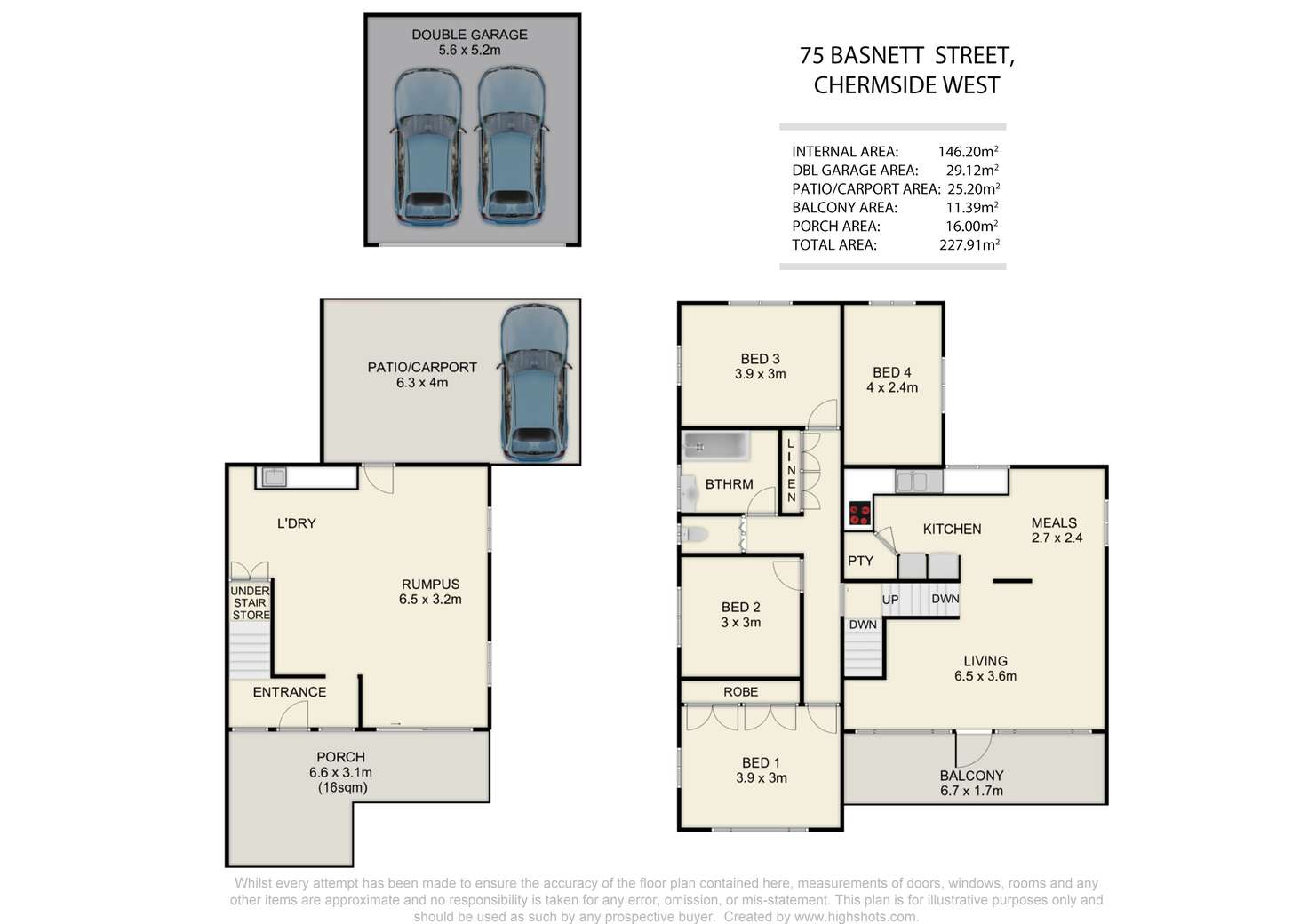 Floorplan of Homely house listing, 75 Basnett Street, Chermside West QLD 4032