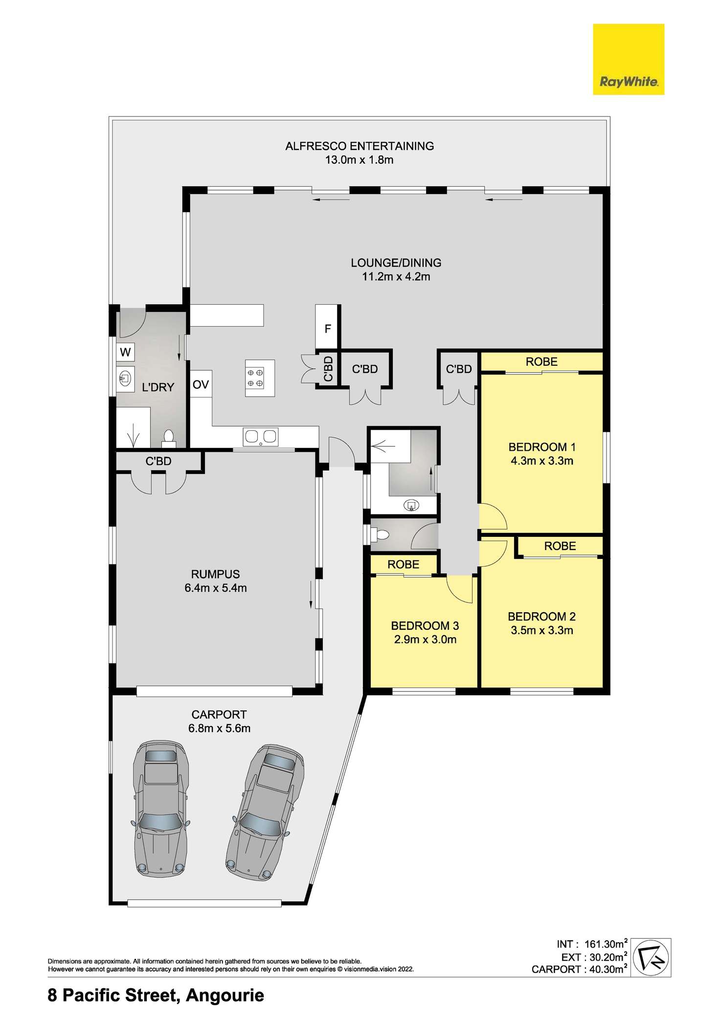 Floorplan of Homely house listing, 8 Pacific Street, Angourie NSW 2464