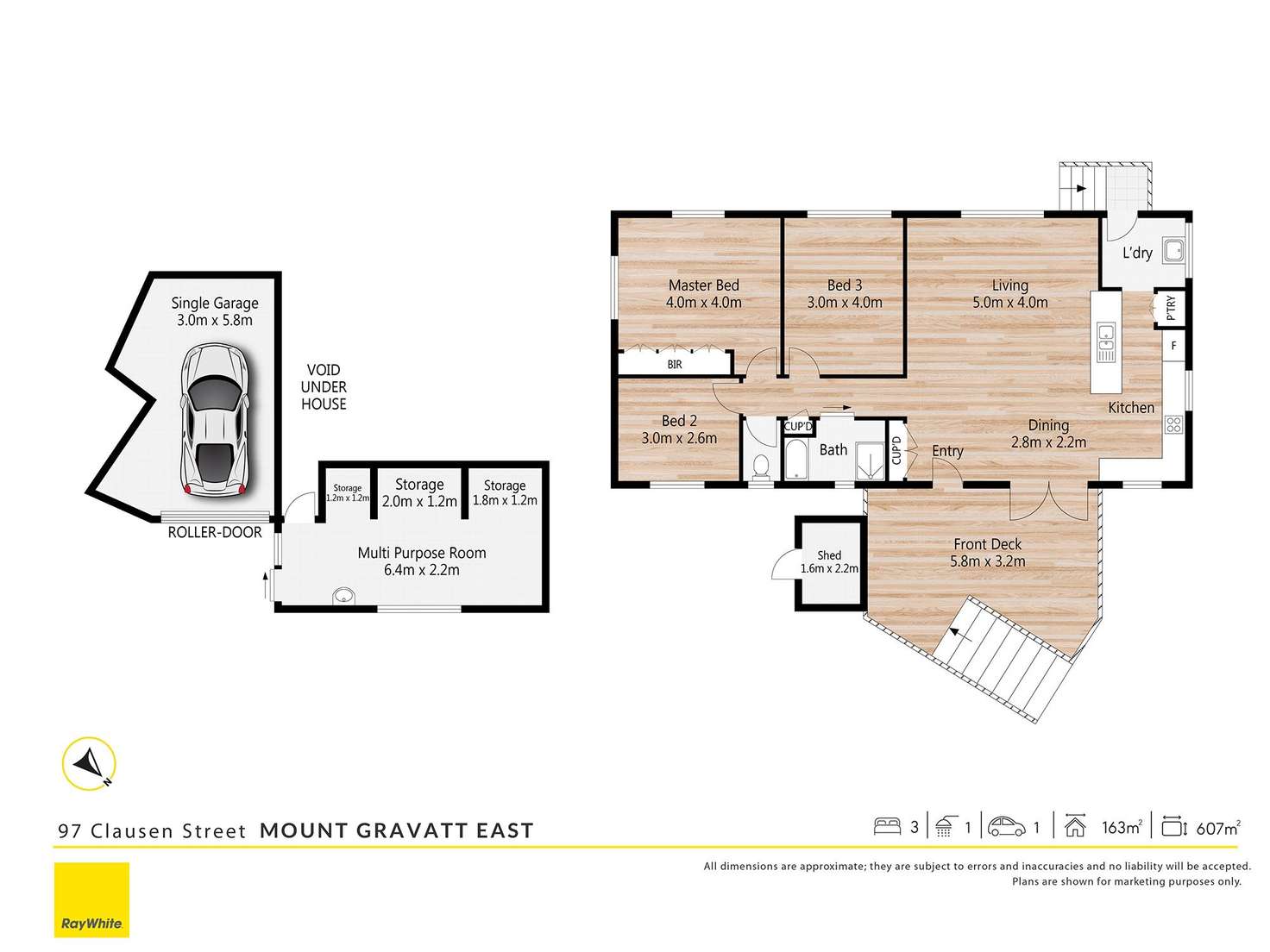 Floorplan of Homely house listing, 97 Clausen Street, Mount Gravatt East QLD 4122