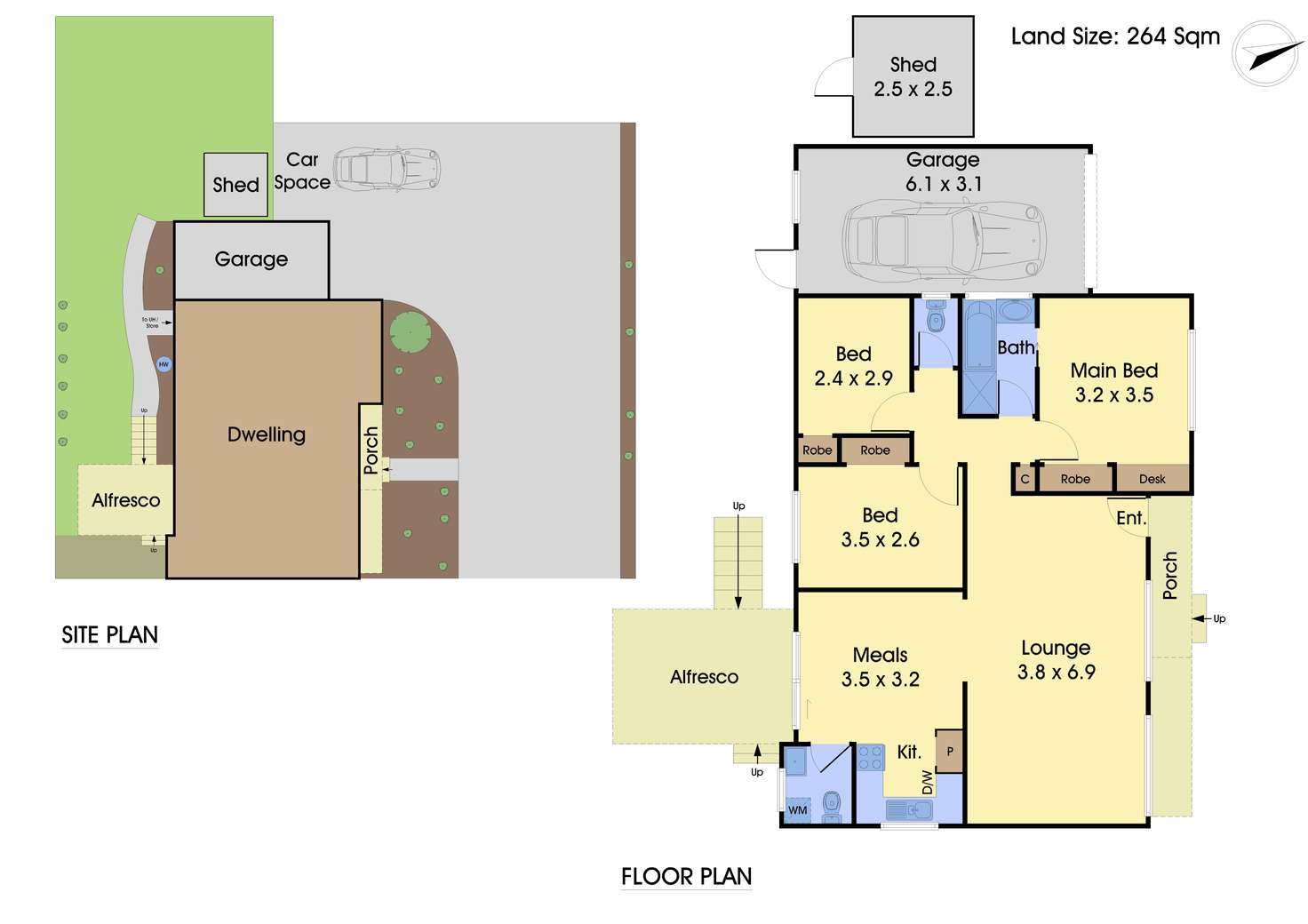 Floorplan of Homely unit listing, 1/28 Dering Street, Diamond Creek VIC 3089