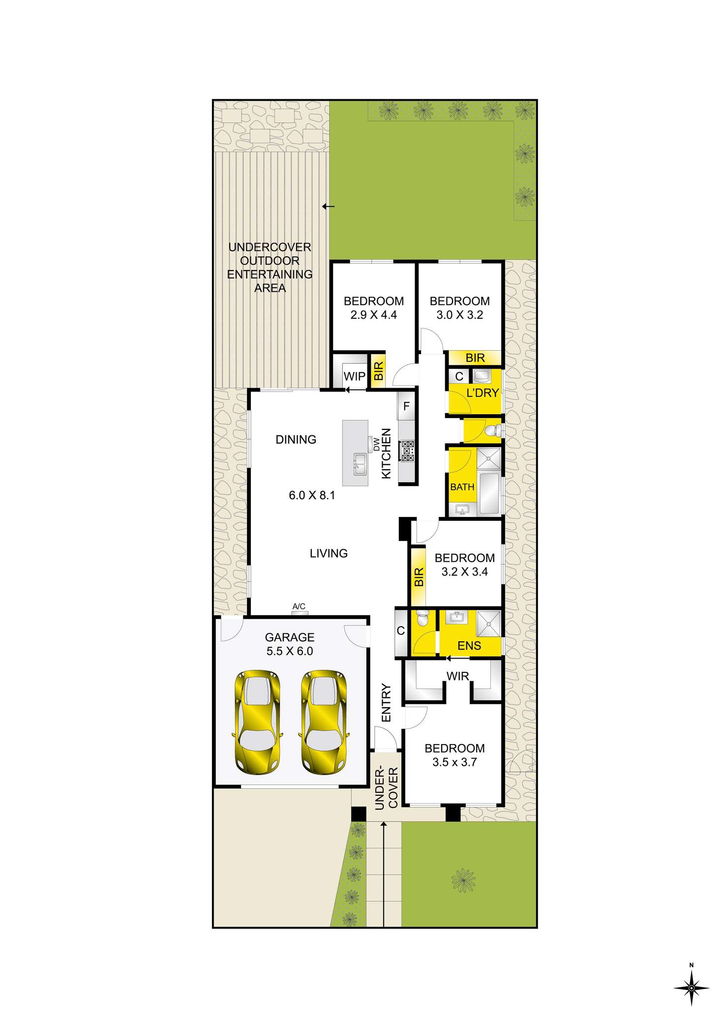 Floorplan of Homely house listing, 165 Boundary Road, Mount Duneed VIC 3217