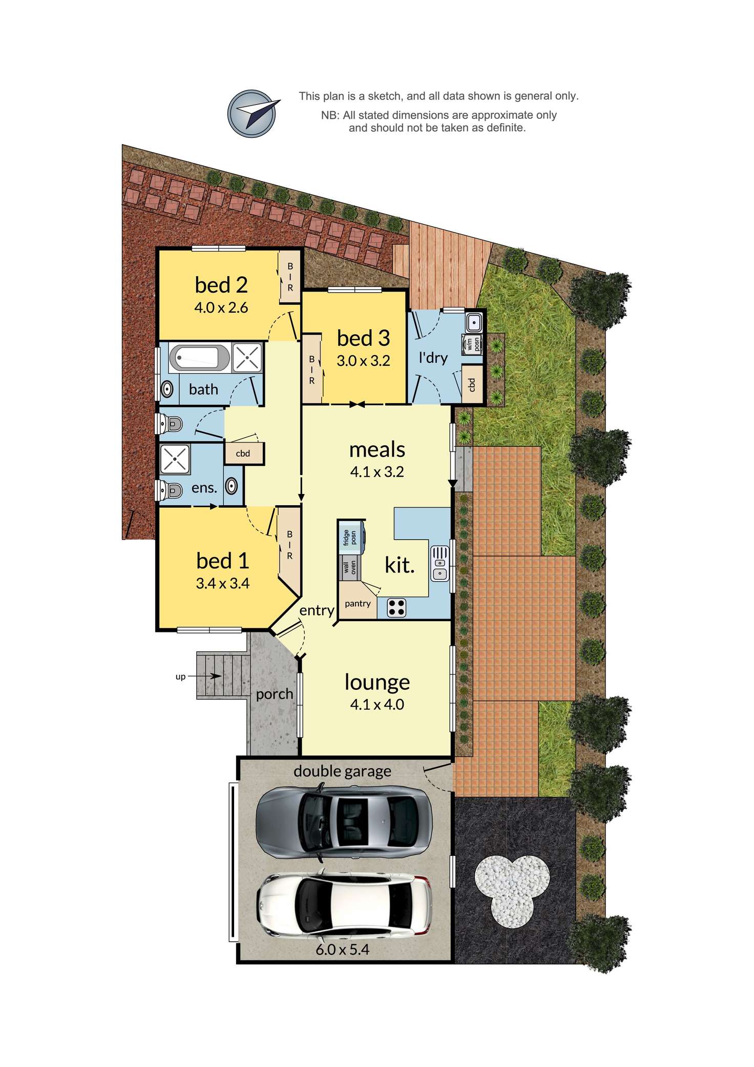 Floorplan of Homely unit listing, 2/44 Bayswater Road, Croydon VIC 3136
