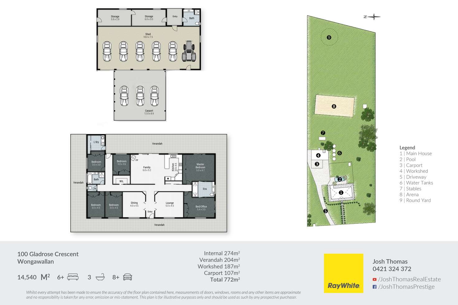 Floorplan of Homely acreageSemiRural listing, 100 Gladrose Crescent, Wongawallan QLD 4210