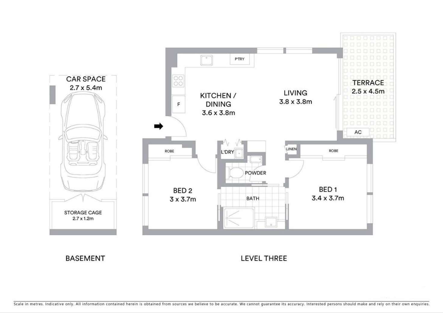 Floorplan of Homely unit listing, 34/99 Birtinya Boulevard, Birtinya QLD 4575