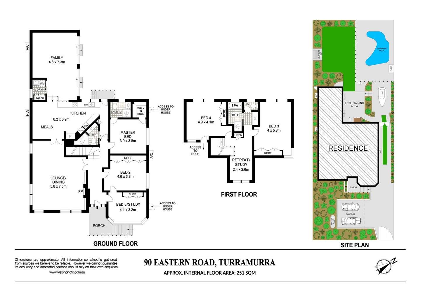 Floorplan of Homely house listing, 90 Eastern Road, Turramurra NSW 2074
