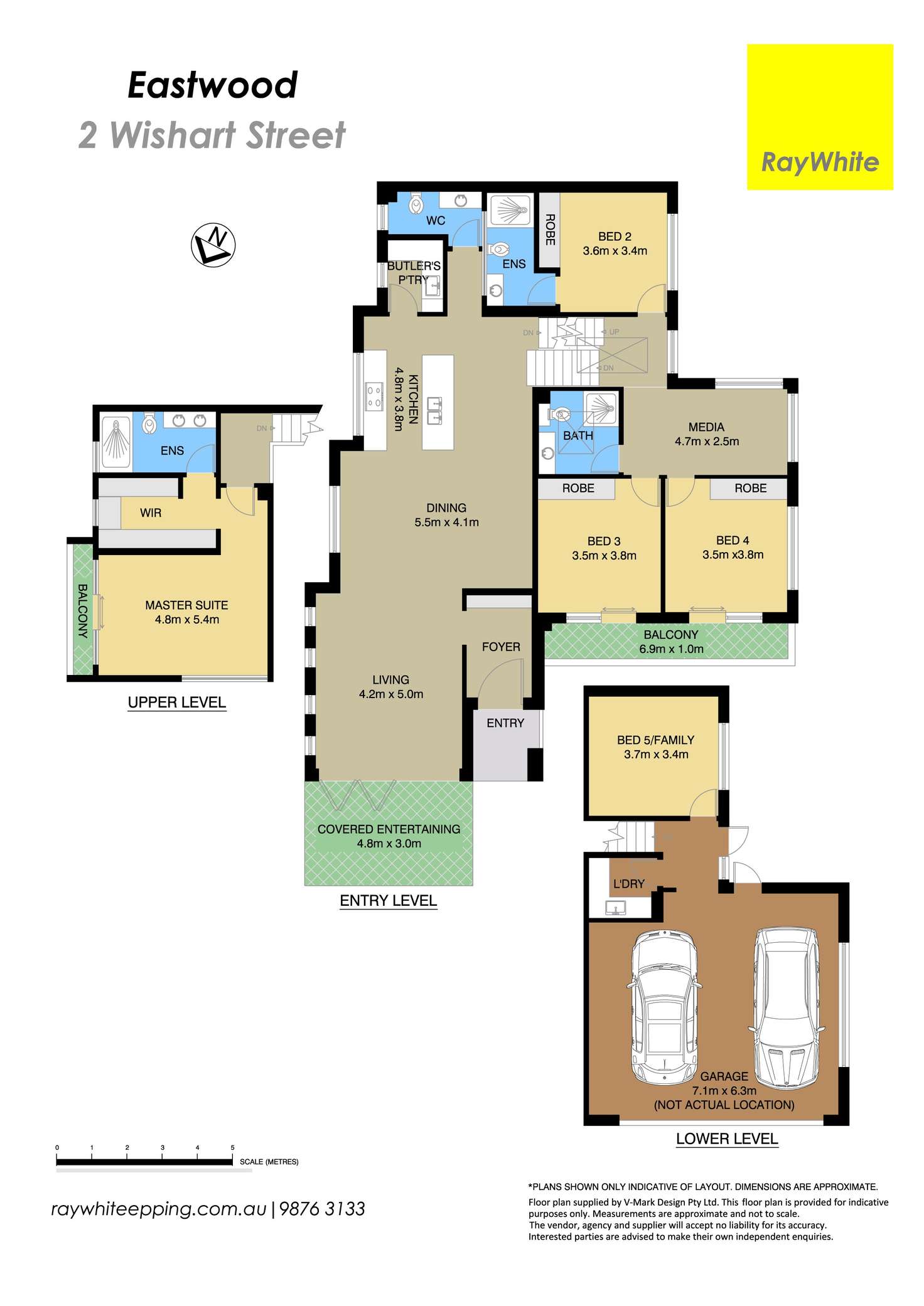 Floorplan of Homely house listing, 2 Wishart Street, Eastwood NSW 2122