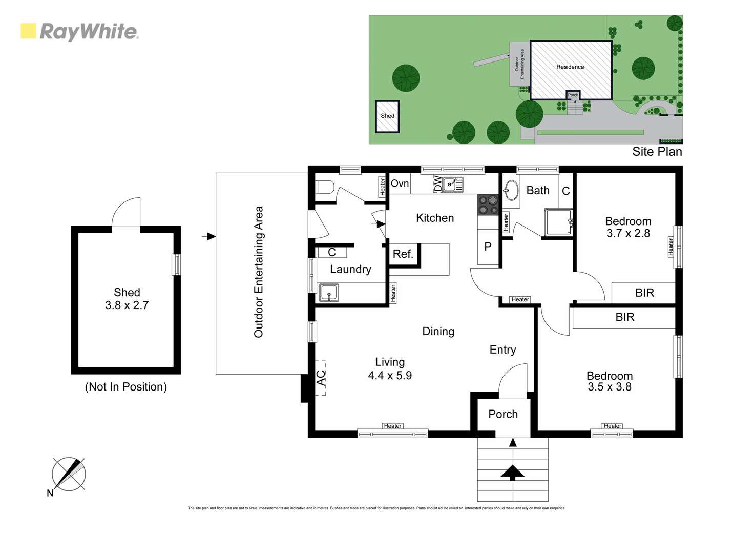 Floorplan of Homely house listing, 113 Power Avenue, Chadstone VIC 3148