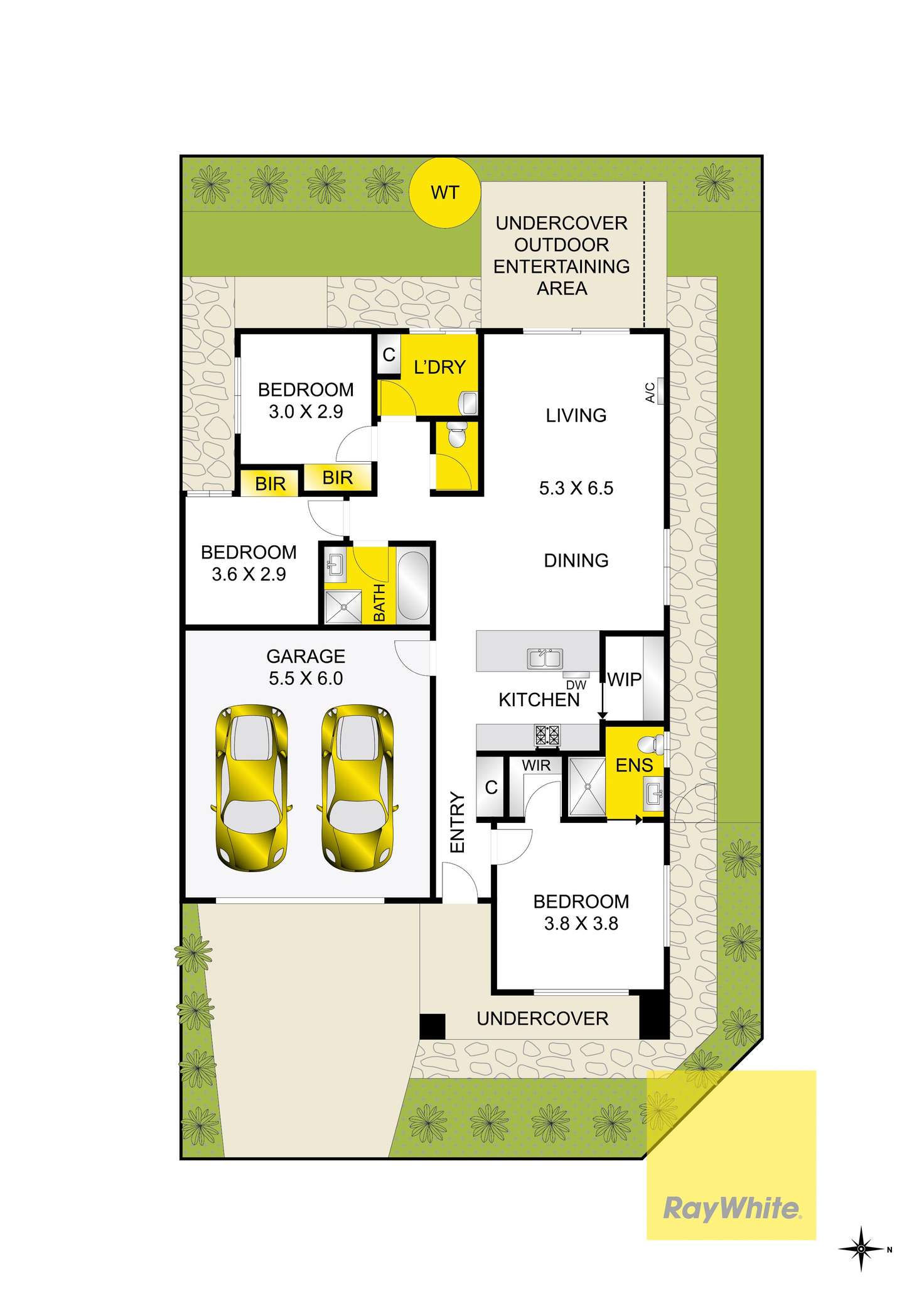 Floorplan of Homely house listing, 20-22 Hedge Street, Armstrong Creek VIC 3217