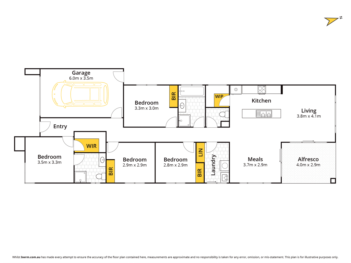 Floorplan of Homely house listing, 75 Wurrook Circuit, North Geelong VIC 3215