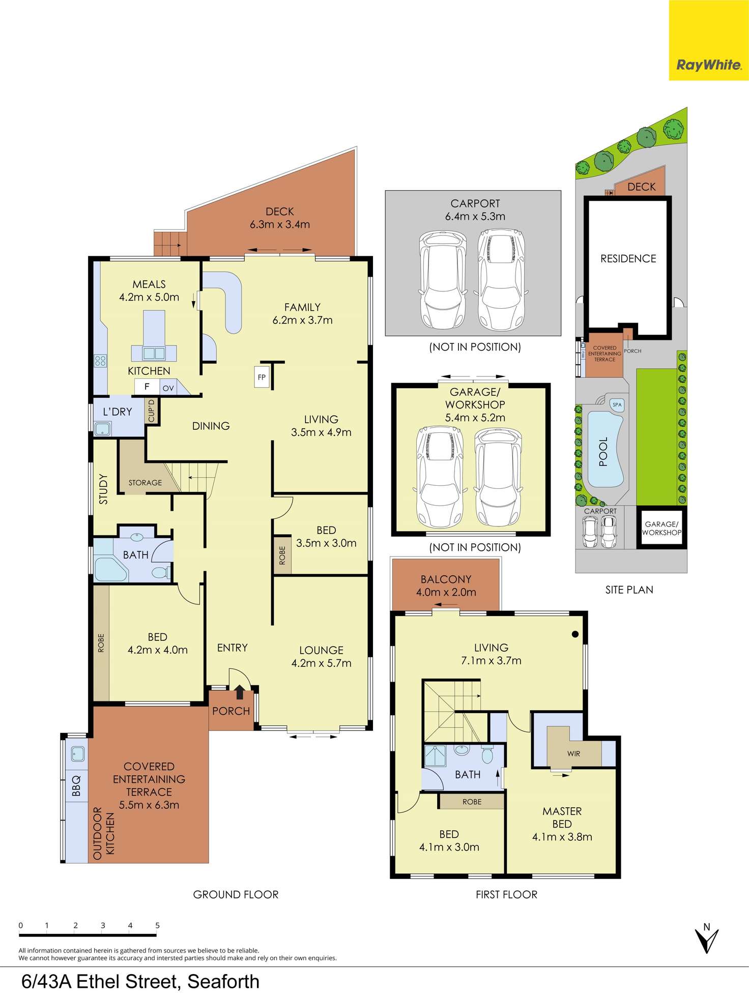 Floorplan of Homely house listing, 6/43a Ethel Street, Seaforth NSW 2092