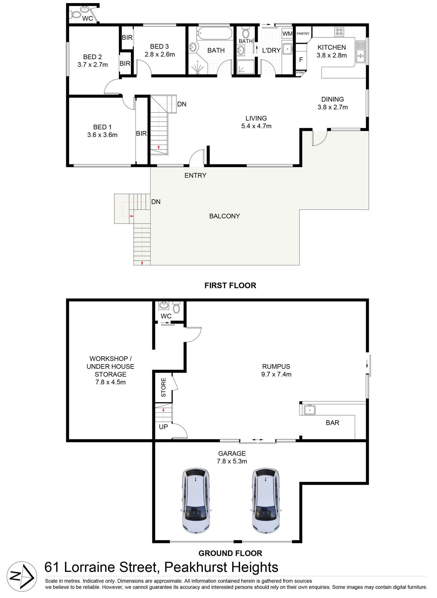 Floorplan of Homely house listing, 61 Lorraine Street, Peakhurst Heights NSW 2210
