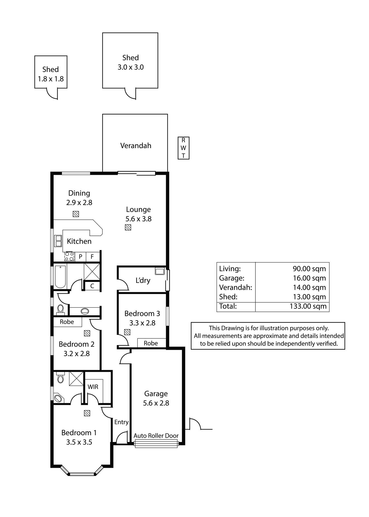 Floorplan of Homely house listing, 24 Motcombe Road, Salisbury North SA 5108