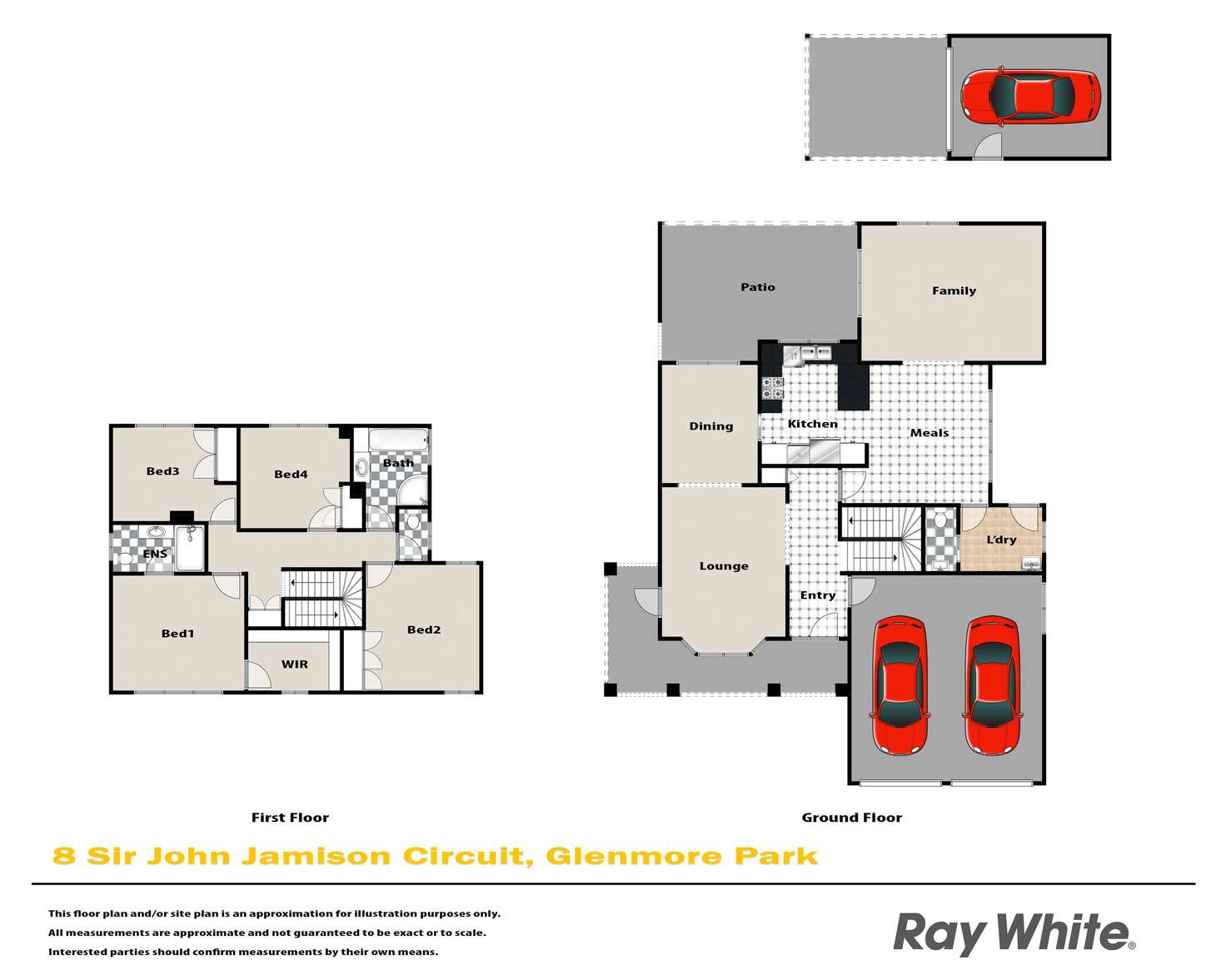 Floorplan of Homely house listing, 8 Sir John Jamison Circuit, Glenmore Park NSW 2745
