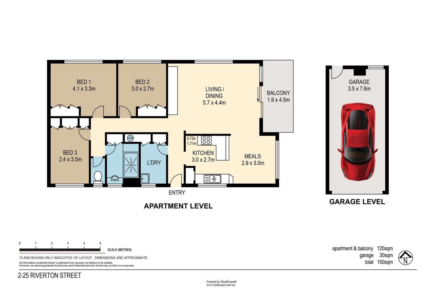 Floorplan of Homely apartment listing, 2/25 Riverton Street, Clayfield QLD 4011